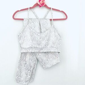 💕Pretty Glyder Sports Bra/Leggings Set SZ L